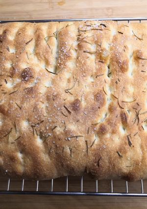 Φωτογραφία της συνταγής Focaccia al rosmarino / Φοκάτσια δενδρολίβανο