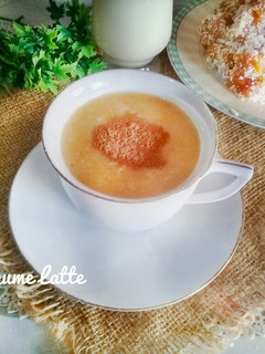 Foto resep Gogume Latte (Sweet Potato Latte)