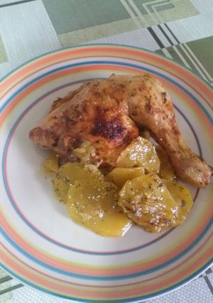 Foto principal de Pollo asado a la importancia con thermomix