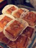 Coconut Basbousa (semolina cake)