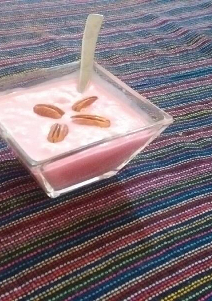 Una foto de Mousse de gelatina