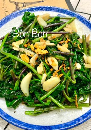 Hình của món Rau Lủi Rừng Xào Tỏi.