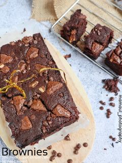 Foto resep Brownies Simple