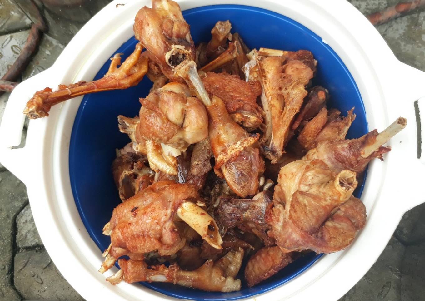 Fried chicken