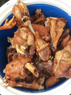 A picture of Fried chicken.