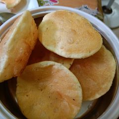 A picture of Moong daal poori.