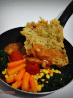 Foto resep Oregano Beef Steak Crispy Anti Gagal