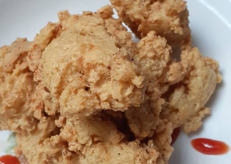 Tahu kriwil garing