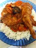 Lapin aux pruneaux à ma façon au cookeo