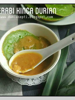 Foto resep Serabi Kinca Durian