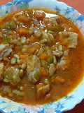 Verdinas con atún