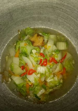 Foto resep Tumis sawi putih