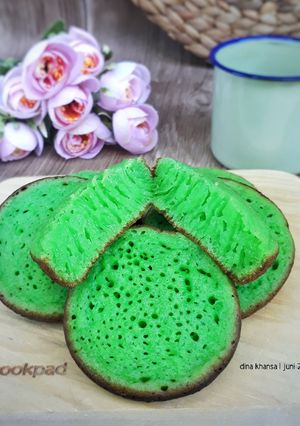 Foto resep Bika Ambon Pandan Ekonomis 2 telur saja