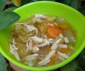 Resep Terbaik Sup ayam suwir simpel Praktis Enak