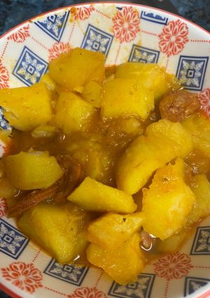 Una foto de Patatas guisadas con chorizo