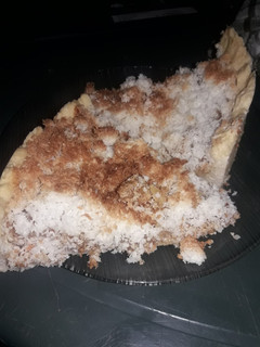 Una foto de Tarta de coco y dulce de leche