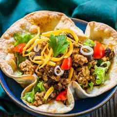 A picture of Taco Salad.