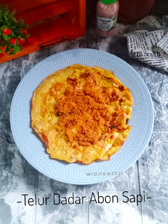 Foto resep Telur Dadar Abon Sapi