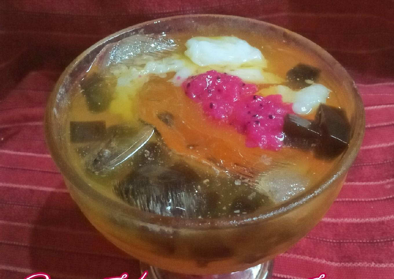 Es Kombinasi Kuah Jeruk