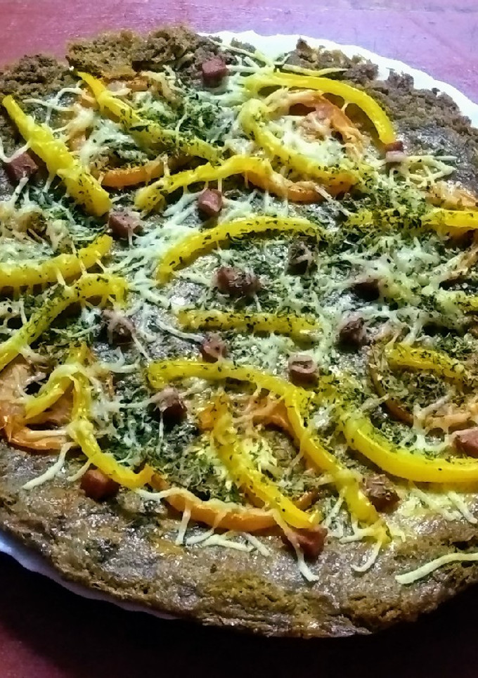 Una foto de Pizza de base de atún 🍕