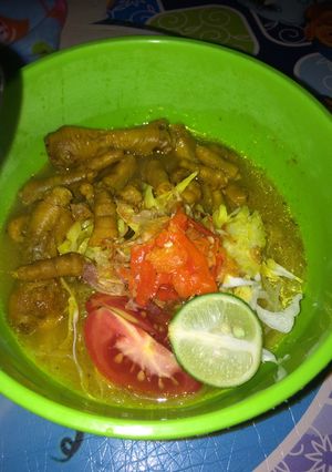 Foto resep Soto ceker ayam