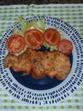 Pollo empanado