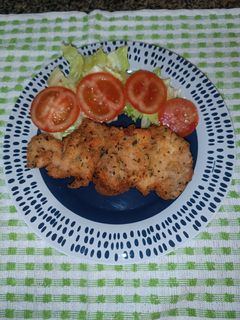 Una foto de Pollo empanado