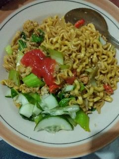 Foto resep Mie godok Nyemek Nyemek