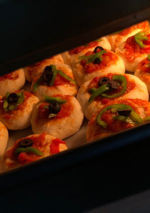 صورة لوصفة ميني بيتزا 🍕