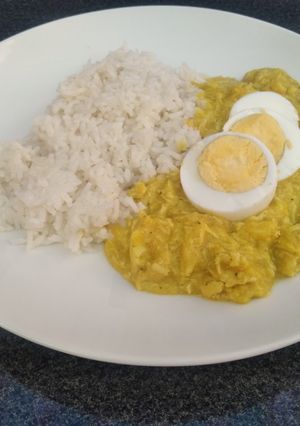 Una foto de Ají de gallina