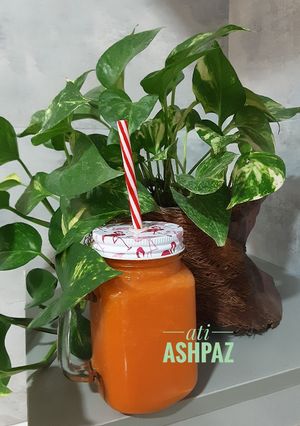 عکسی از دستور نوشیدنی طبیعی
