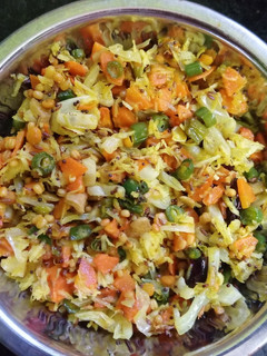 கல்யாண விட்டு கோஸ் பொரியல் (Kosh poriyal recipe in tamil) செய்முறை முக்கிய புகைப்படம்