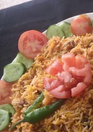 A picture of Chicken biryani #kokabandcookpad.