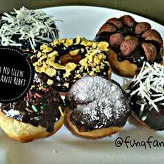 A picture of Donat No Ulen Eggless No Ribet.