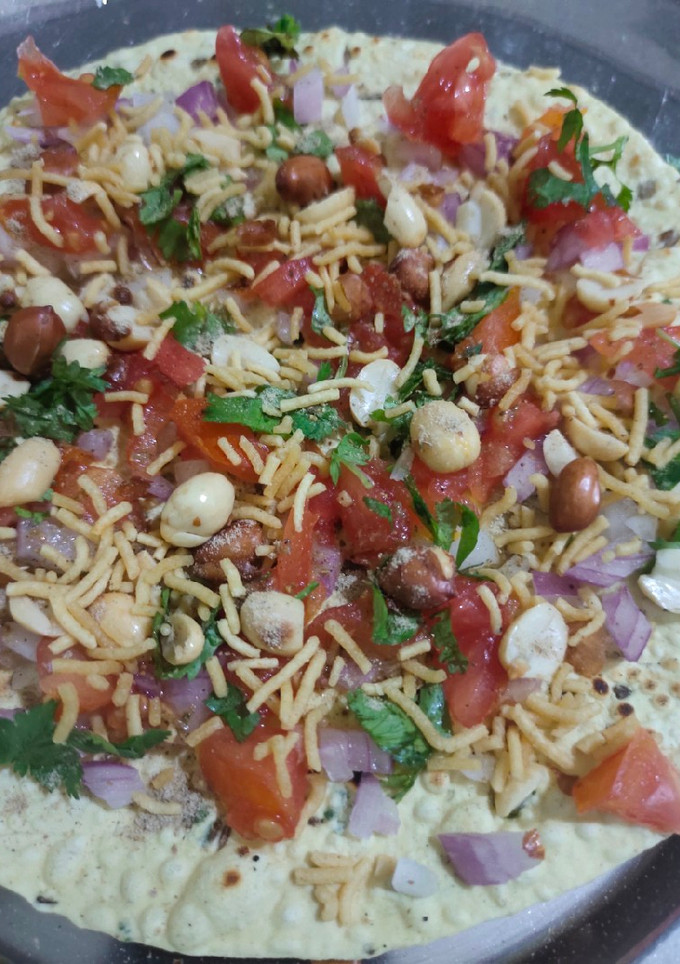 मसाला पापड़ (masala papad recipe in Hindi) रेसिपी मुख्य फोटो