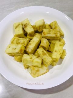 Foto resep Tahu goreng tepung tabur lada garam