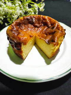 Foto resep Basque Burnt Cheese Cake ekonomis