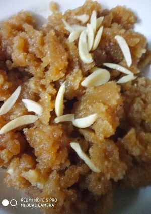 A picture of Halwa.