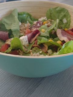 Une photo de Salade magret de canard