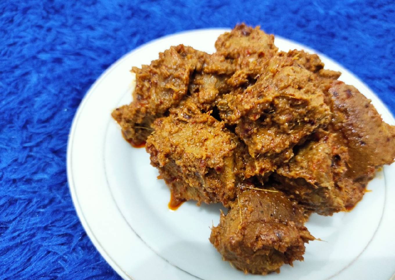Rendang daging ala anak kos