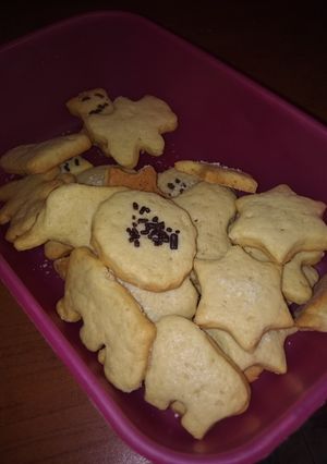 Una foto de Galletas de Mantequilla Sencillas