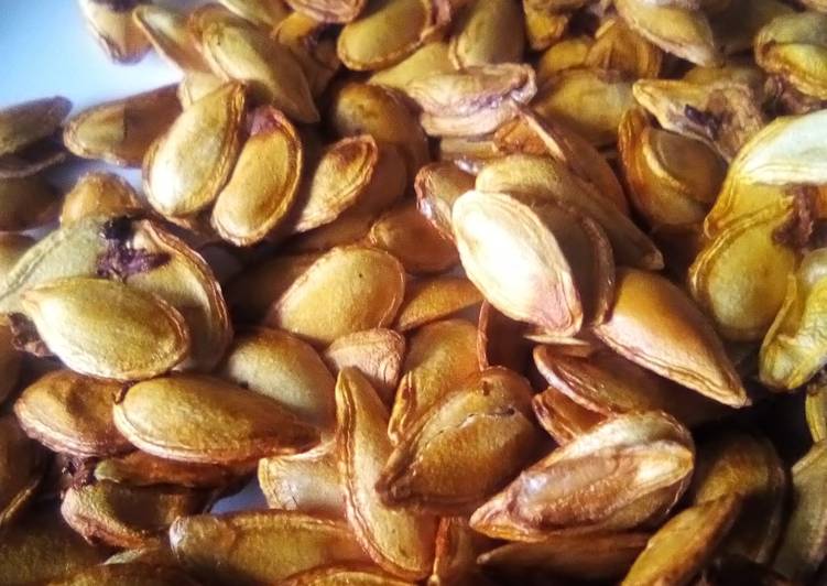 Steps to Prepare Award-winning Toasted pumpkin seeds