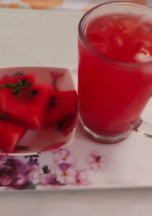 मेलन जूस (Melon juice recipe in Hindi) रेसिपी मुख्य फोटो