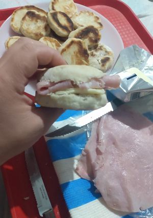 Una foto de Pancitos en sartén!