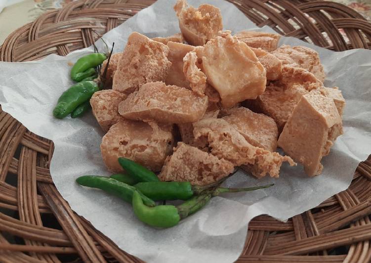 Resep Tahu susu yg tidak mengandung susu😄, Enak