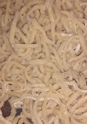 Una foto de Fideos al huevo