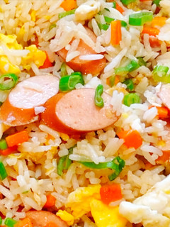 A picture of Sausage Fried Rice.