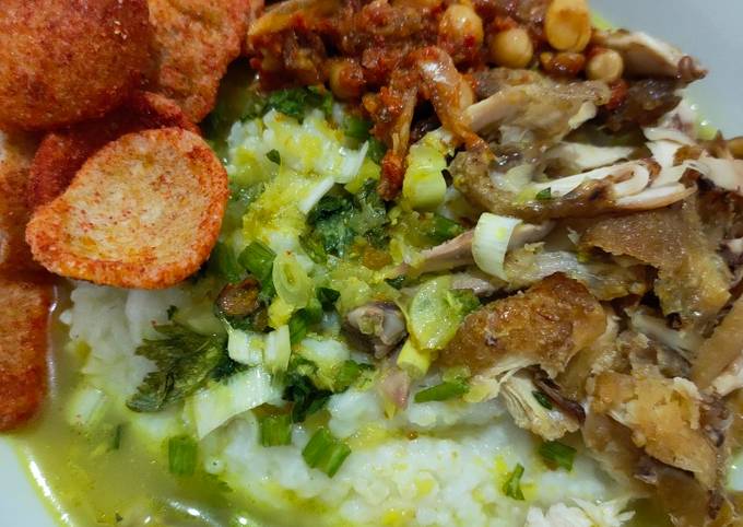 Bubur ayam mudah murah meriah