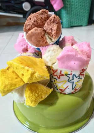Foto resep Bolkus mekar.. Gampang, n berhasil2.