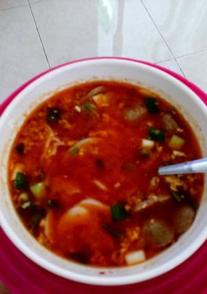 Foto resep Seblaknya Kuah Bakso